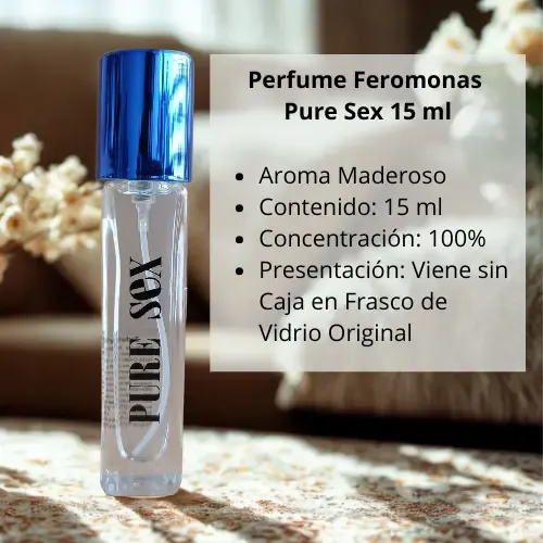 Feromona Masculino PureSex Maderoso 15ml
