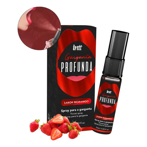 Gel Garganta Profunda Frutilla