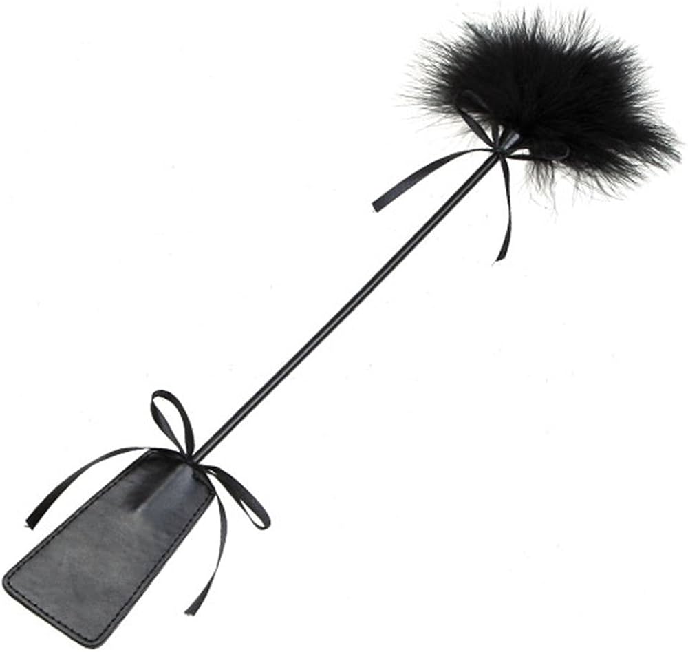 Fusta con Pluma Negro
