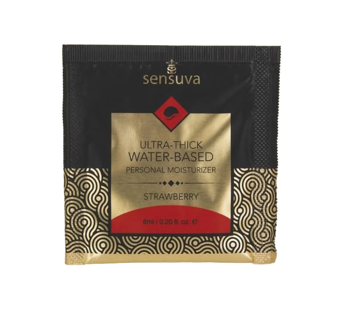 Lubricante Sensuva Ultra Espeso Frutilla (Sachet)